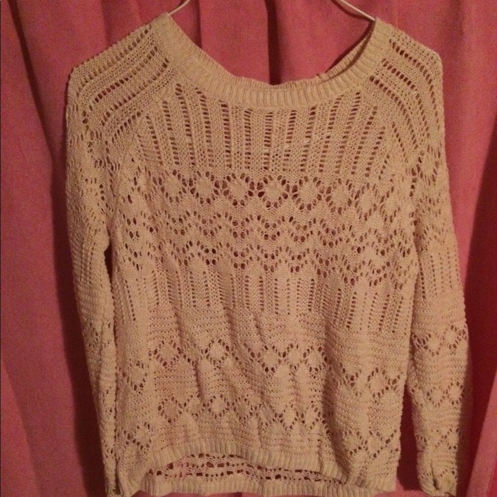 Baby pink sweater